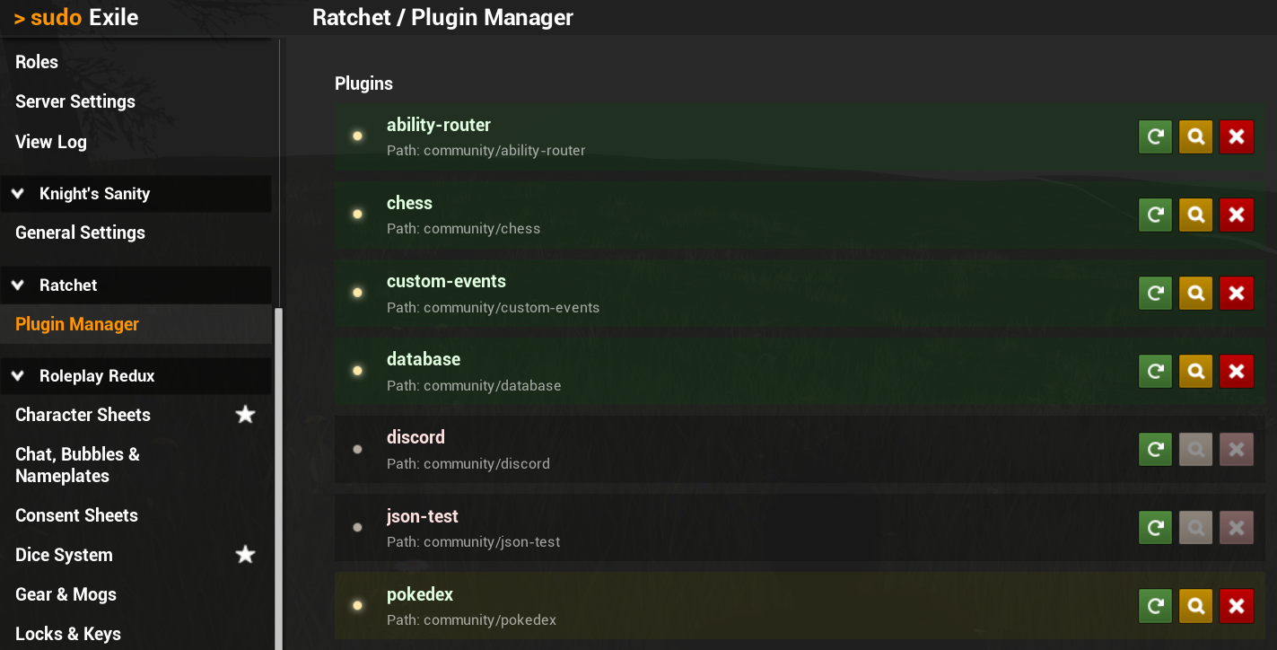 Plugin Manager